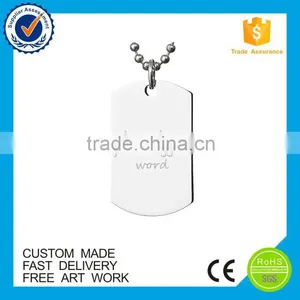 High Quality Army Souvenir Printing Stainless Steel Dog Tag Custom thumbnail-4