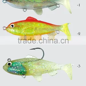 Swimbait Imbeded Lead Soft Shad thumbnail-1