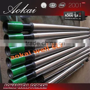Wholesale Pipe Base Screen D756 ss Johnson Strainer Rib Strip Water Filter Pipe thumbnail-1