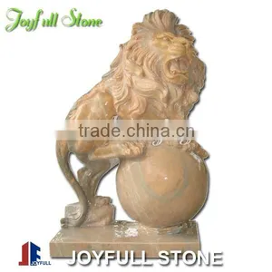 Marble Lion Statue thumbnail-4