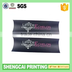 Pillow Shape Hair Extension Packaging Box With OEM Logo thumbnail-1