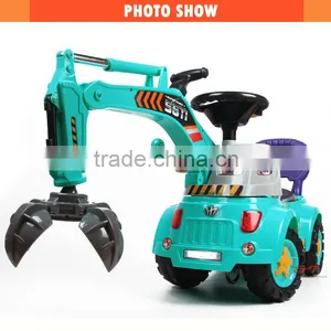 Children Plastic Manual Ride on Car for Sale thumbnail-2