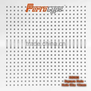 SGS Certificate in Acoustic Perforated Gypsum Ceiling Tiles Which With Good Quality and Surface thumbnail-4