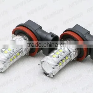 High Power White H8 80W C REE LED Headlight Fog Driving Lights Bulb thumbnail-2