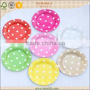 China Custom Printed Disposable Paper Plates thumbnail-1