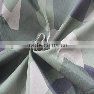 Waterproof Ripstop Poly Cotton Fabric Camo thumbnail-1