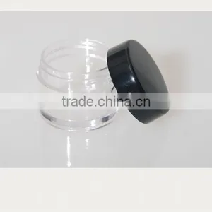 Clear Plastic Jar thumbnail-1