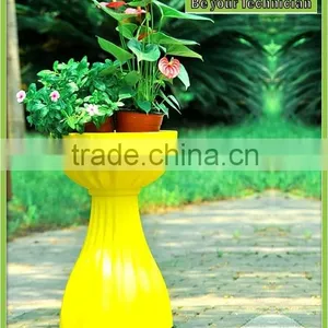Remote Control Led Flower Pots Use in Home and Garden,plastic Vase, thumbnail-5