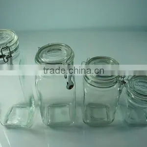Glass Coffee Container,snack Jars With Sealed Cap,nut Containers thumbnail-1