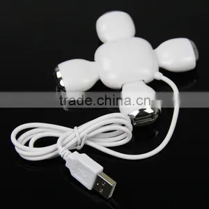 MINI Hub USB2.0 Usb 2.0 4 Port Usb Hub for Laptop PC Computer OEM/ODM Gift Factory Offer thumbnail-4