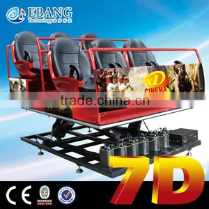 Guangzhou Panyu 2015 Latest Popular Virtual Simulator Truck 7d Cinema thumbnail-2