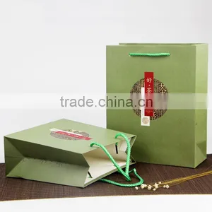 White Kraft Food Packaging Paper Bag Tea Packaging Bag thumbnail-1