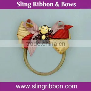 Cute Baby Rubber Bows thumbnail-3