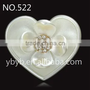 High Grade Flower Pearl Button Garment Accessorizing Decoration -522 thumbnail-1