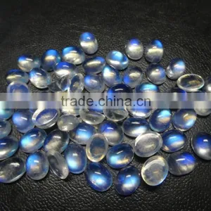Natural Gemstone Type and Rainbow Moonstone Gemstone Material Cabchon Rainbow Moonstone thumbnail-1