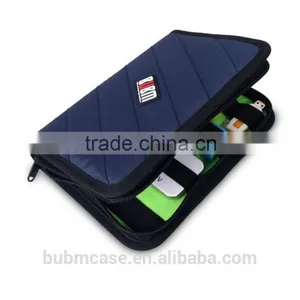 BUBM Daily Practical Nylon Storage Bag and USB Flash Drive or Usb Cable Bule Small Bag thumbnail-2