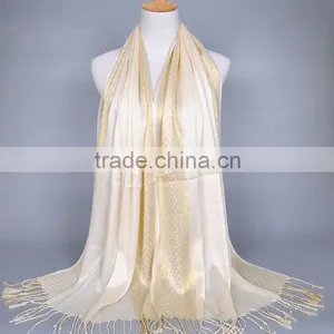 Ladies Women Fashion Shade Pashmina Scarf Stole Shawl Wrap Scarves Soft Cotton thumbnail-5