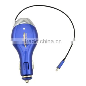 Car Cigarette Lighter 3 in 1 Travel Charger Kits Micro Usb thumbnail-1