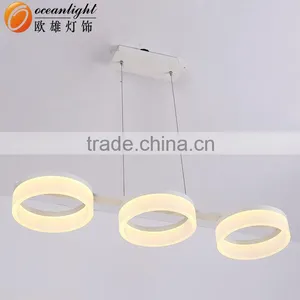 Pendant Chandelier Modern Acrylic Painted Light Four Circles Pendant Lamp OXD9972-4DW thumbnail-6