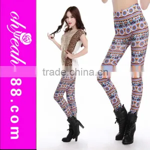 Beautiful Pattern High Quality Fashion Leggings Sex Korea Fitness Leggings thumbnail-1