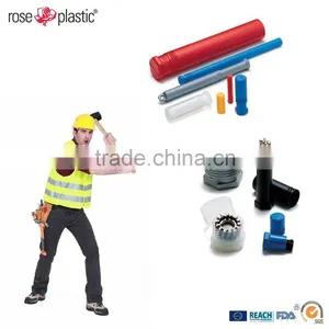 PP PE PVC Plastic Twist Labelling Printing Twist Round Plastic Tube for Disc Mill Cutter Twist Pack DP thumbnail-2