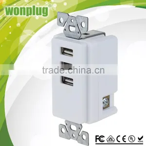 Wonplug Wiring Device3 Port USB Wall Plate Charger thumbnail-1
