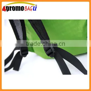 2016 Hot Sale Folding Backpack Foldable Polyester Bag thumbnail-6