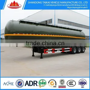 3 Axles Aluminum Fuel Tank Semi Trailer/fuel Tanker Trailer Dimensions thumbnail-1