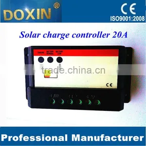 PMW LED Solar Charge Controller 20A 12V/24V Auto thumbnail-1