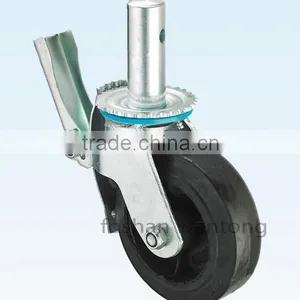 All Size Cheap Black Rubber Swivel Industrail Caster thumbnail-5