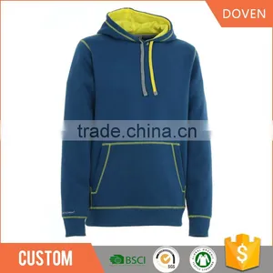 No Zippers Long Sleeve Men Hoodie With Hood thumbnail-4