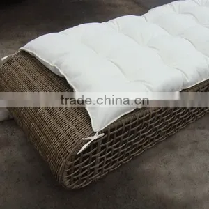Luxury Rattan Lounge Round Rattan With Cushion thumbnail-3