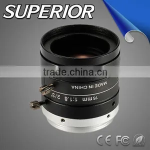 Manual Technology Cctv Lens Focal Length 16mm c Mount Zoom Lens ir Filter 5megapixel Manual Iris Manual Focus Cctv Lens thumbnail-1