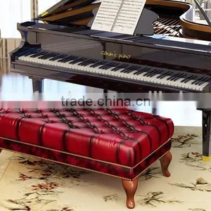 Leather Chaise Lounge thumbnail-1