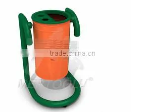 Galvanized Outdoor Bin Mbk-125b thumbnail-1