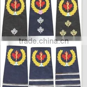Military Rank Shoulder Emblem Embroidery Patches/Badges thumbnail-1