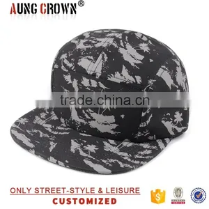 Custom Wholesale 5 Panel Snapback Caps thumbnail-1