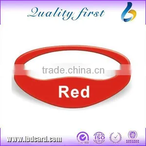 Cheap Fudan 4K RFID Silicone Bracelets Customized thumbnail-1