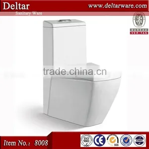 China Ceramic wc Toilet, Sanitary Ware Toilets With Slowdown Seat Cover, Kind of Bathroom Toilet thumbnail-5