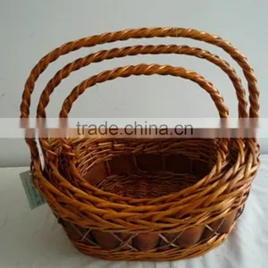 Eco-friendly Willow Basket Sets/willow Fruit Baskets/fruit Basket Drawing thumbnail-6