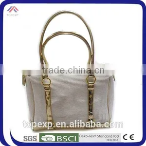 Distressed Straw Bag And Leather Decorative Bag thumbnail-3