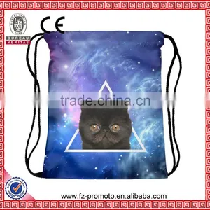Aztec Ombre Pink Bag Drawstring Bags Women Backpack 3d Print Patchwork Softback Mochila Feminina Harajuku Unisex Backpacks thumbnail-3