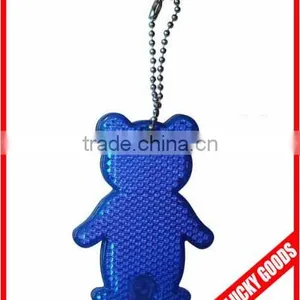 Bear Shape Promotional Soft Pvc Keychain thumbnail-1