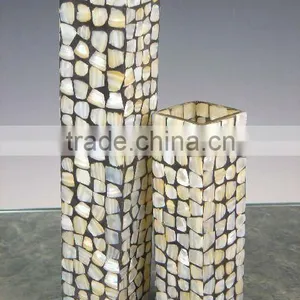 VASE GLASS WITH MOP thumbnail-1