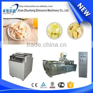 Fried Bugles Corn Chips Making Machine With 120kgh thumbnail-2