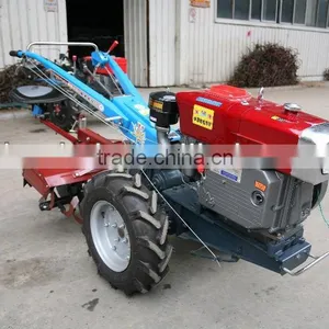 15hp Agricultural Diesel Engine Walking Tractor With Rotary Tiller thumbnail-1