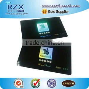 Cheap Price High Quality Engraved Black Metal Business Cards thumbnail-1