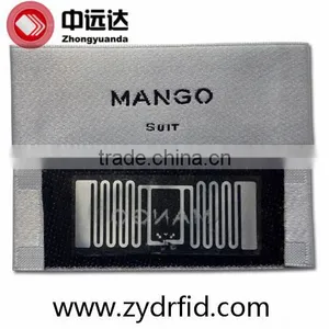 Passive Rfid Tag UHF RFID Woven Fabric Laundry Tag thumbnail-1