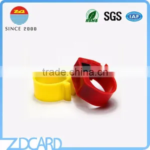 HITAG-S256 Animal RFID Ring Tags For Bird And Pigeon With Factory Price Free Sample thumbnail-1