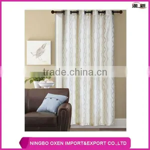 100% Polyester Jacquard Curtains Decoration,curtain Grommets Wholesale,window Curtain thumbnail-1